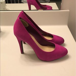 Jessica Simpson Hot Pink Heels